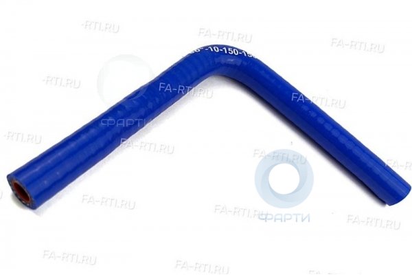 Патрубок угловой 90 d10 L150*150